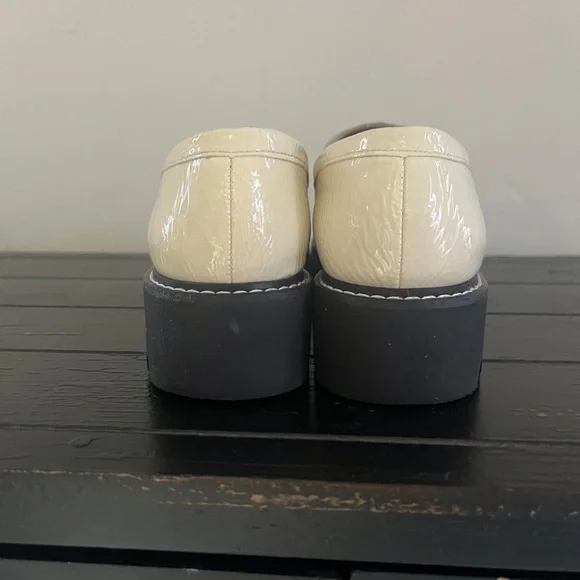 Franco Sarto Balin Lug Sole Loafers Size 6.5 (Runs Small) - Picture 3 of 7